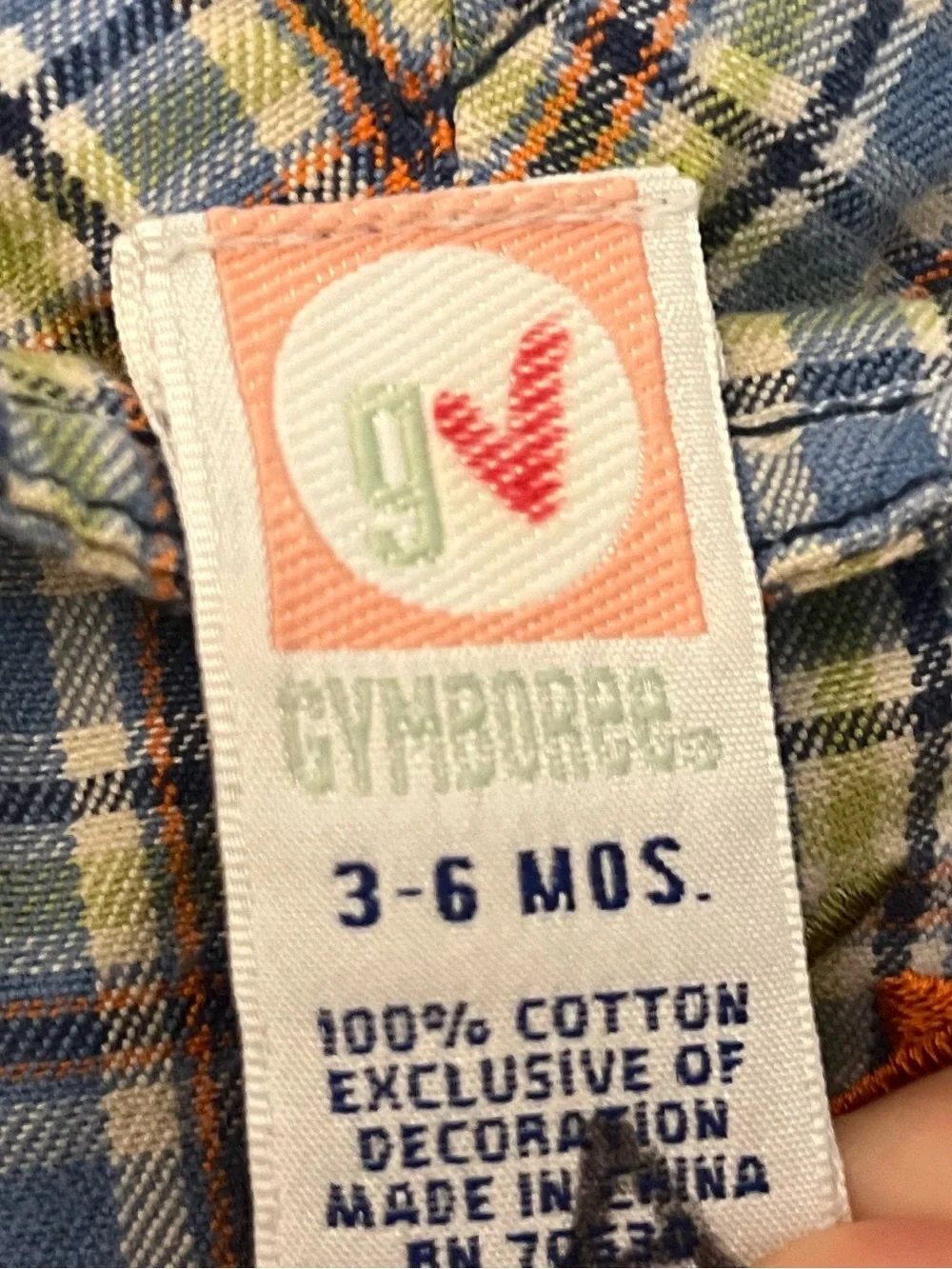 Gymboree vitnage plaid